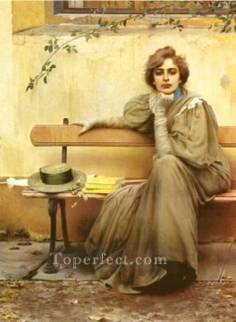 Sogni IGR 3001471 woman Vittorio Matteo Corcos Oil Paintings